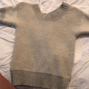 American Eagle knitted short sleeve sweater